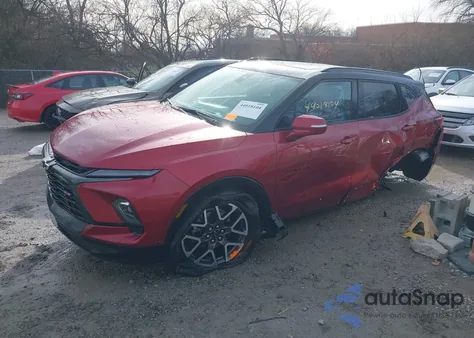 2024 Chevrolet Blazer Awd Rs from USA, damaged, VIN 3GNKBKRS0RS190396